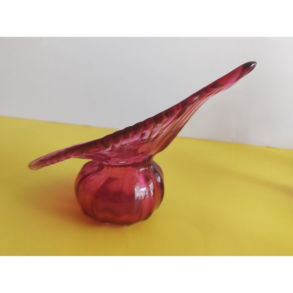 Vintage Rossi Art Glass Canada Large jack in te piulpit  6" tall x 8" long x 6" - Picture 13 of 15